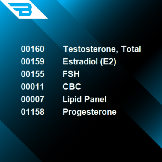 361K - Female BodyShop Wellness Panel #3