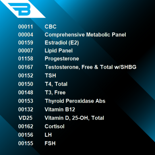 362K - Female BodyShop Wellness Panel #6