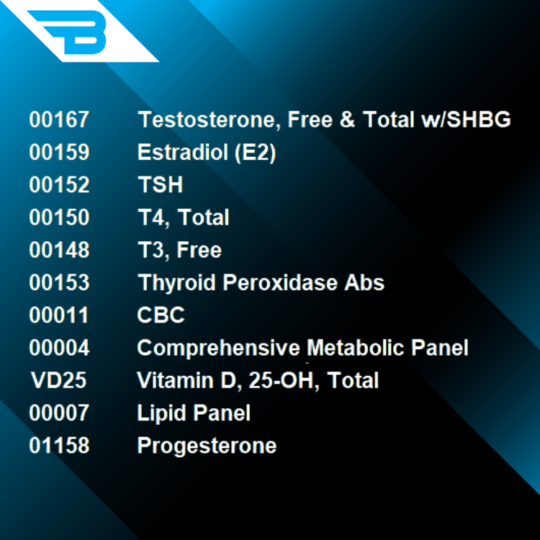 733L - Bodyshop Wellness Panel #8